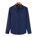 Camisa de Linho Manga Longa Old Money – Italy